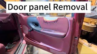 How to remove the door panel on a 1993-2011 Ford Ranger