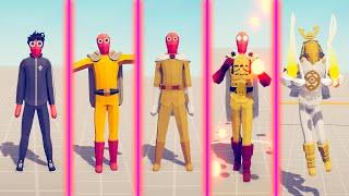 EVOLUTION OF SAITAMA - Totally Accurate Battle Simulator TABS