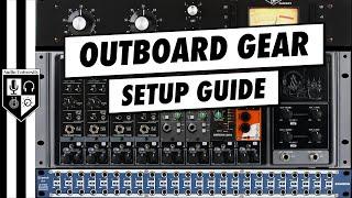 How To Use Outboard Gear With A DAW | Patchbay Setup & Signal Flow