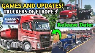 Truckers of Europe 3 New Update!, Truck Sim Highway Release, Global Truck Online First Look Updates