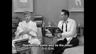 I love Lucy  english Pronunciation