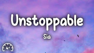 Sia - Unstoppable (Lyrics) Slowed & Reverb