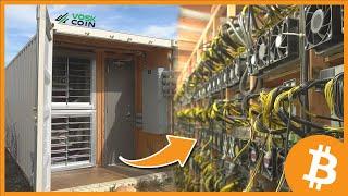 He Turned a Shipping Container into a Bitcoin Mining Farm