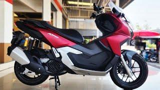 All New 2022 Honda ADV 160 MAT DAHLIA RED METALLIC