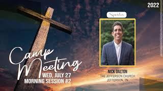 CM 2022 - Wed, July 27 am - Nick Dalton