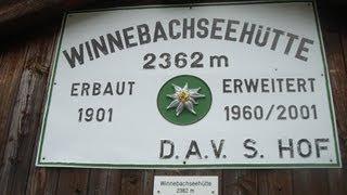 4 Tage Hüttenwanderung - Ötztal - Stubaier Alpen - Dortmunder - Schweinfurter - Winnebachsee