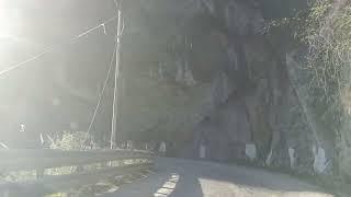 Enjoy the magnificent view of famous Taranda rock cut NH 505 Hindustan Tibet road kinnour Hp