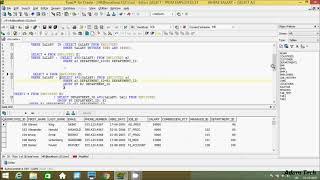 Subquery vs Correlated Subquery in Oracle Database