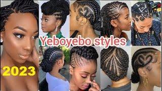 60 + BRAID STYLES FOR BEAUTIFUL WOMEN #2023  NOW TRENDING  BRAIDED CORNROW HAIRSTYLES FOR LADIES.