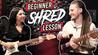 Teaching My Girlfriend How To SHRED! (Best Beginner Exercises)