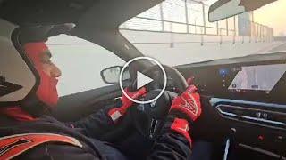 EXCLUSIVE : Ajith Kumar Car Racing Video | Vidaamuyarchi | GoodBadUgly