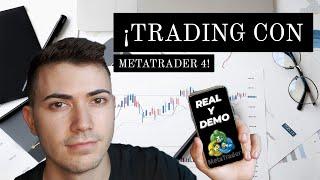 Cómo abrir una CUENTA Real y Demo en METATRADER 4 y 5