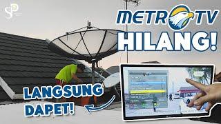 Cara Mencari Metro TV Yang Hilang Di Telkom 4 | Frekuensi Terbaru Metro TV HD 2024