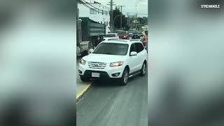 Graphic content: Hit-and-run involving Burnaby flagger