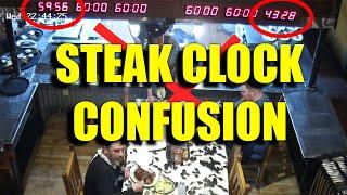 Timer Confusion at the Big Texan 72oz Challenge