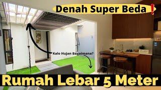 Rumah Industrial Type 36 Denahnya Super Beda ️