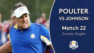 Poulter vs Johnson | Sunday Singles | 2018 Ryder Cup