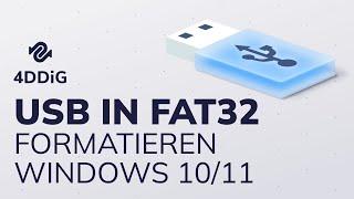 Windows 10 /11 USB-Stick in FAT32 formatieren - so gelingt' s!