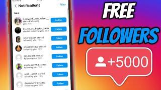 How I Got Free Instagram Followers - New Free Instagram Followers Method 2024 iOS & Android