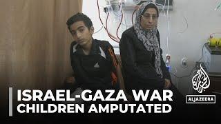 Young victims of war: Many Gazan children amputated