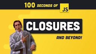 Closures Explained in 100 Seconds // Tricky JavaScript Interview Prep