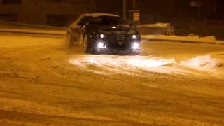 Alfa Romeo Brera 3.2 q4 on snow