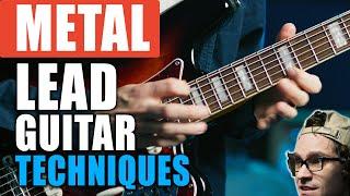 How to Play LEAD GUITAR Techniques | Metalcore Tutorial