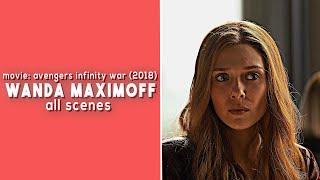 Wanda Maximoff scenepack || 4K || Avengers Infinity war (2018) || all scenes