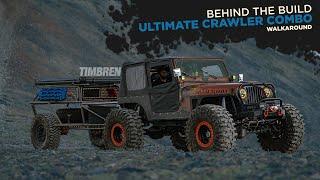 Custom Jeep on 43's | Timbren Rock Crawler Trailer | Axle Less Suspension |  Custom Jeep Walkaround