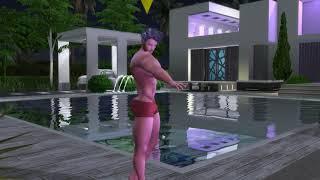 Sims 4 Body builder. Muscle sims 4.