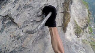 Switzerland's longest Via Ferrata - Solo Climb