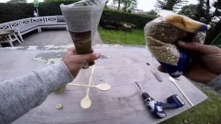 How to make a bird feeder