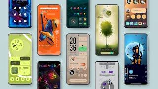 12 ENTICING Best Android Themes For 2024 | Best Nova Launcher Setups [2024 Edition]