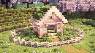 [Minecraft] How to Build a Cherry Blossom Egg Farm / Tutorial