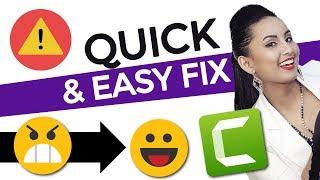 How to Fix Camtasia Issue of Videos Not Rendering [QUICK & EASY FIX!]