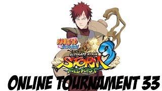 Naruto Shippuden Ultimate Ninja Storm 3 Full Burst - Online Tournament 33: The Great Ninja War Edition