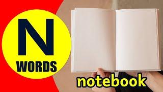 Words Starting With N - Learn Words that Start with N Sound