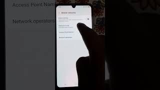 how to set your network mode LTE/3G/2G or LTE only#shorts 