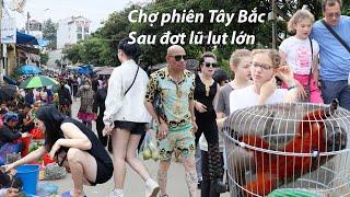 Chợ phiên Tây Bắc sau trận lũ lụt lớn lại tấp nập- Dược liệu rừng đổ bộ xuống núi