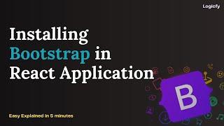 How to Install Bootstrap in ReactJs in Hindi | Reactjs | Bootstrap