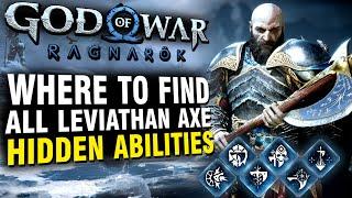 God of War Ragnarok - All Leviathan Axe Runic Ability Locations