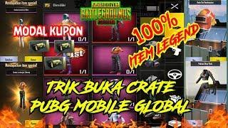 Trik Buka Crate PUBG Mobile Global Versi Gratisan 100% Hoki