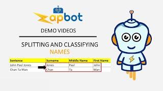 Automatically Splitting and Categorizing Data through Extraction | Hire Zapbot for Your Manual Work!