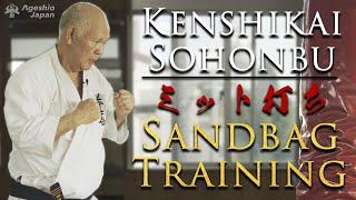 Sandbag Training | Okinawan Karate | Everyday Karate at Home | Ageshio Japan