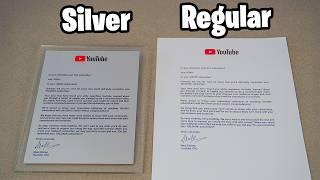 I Got the Silver Letter From YouTube!