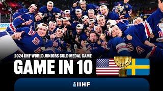 Game in 10 | 2024 #WorldJuniors Gold Medal Game