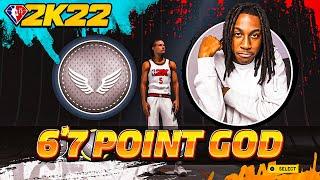 6'7 POINT G0DS ARE BACK! BEST NBA 2k22 CURRENT GEN BUILD!