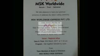 Msk Worldwide Express Pvt Ltd