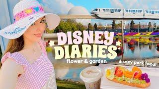 Rating Disney world Foods at Disney Epcots Flower and Garden Festival  Disney Vlogs