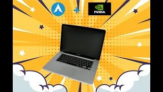 Install Nvidia Proprietary Drivers on Macbook Pro 2008 | Arch Linux